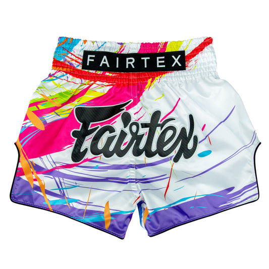 Fairtex BS1933 World Music White Muay Thai Shorts