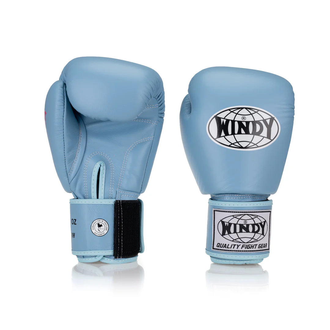 Windy BGVH Light Blue Boxing Gloves | Nak Muay Training