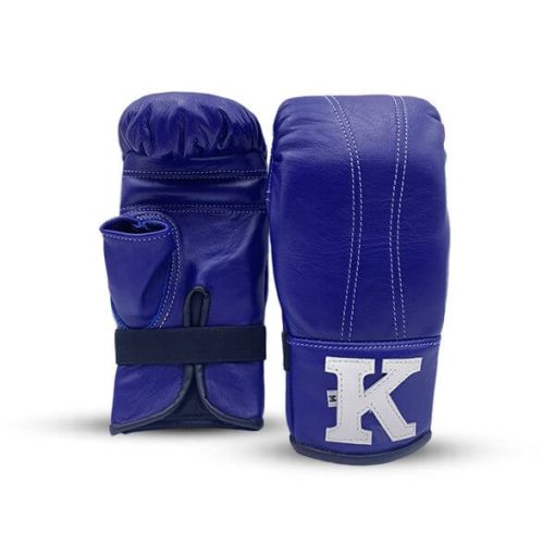 K Muay Thai Bag Gloves Blue