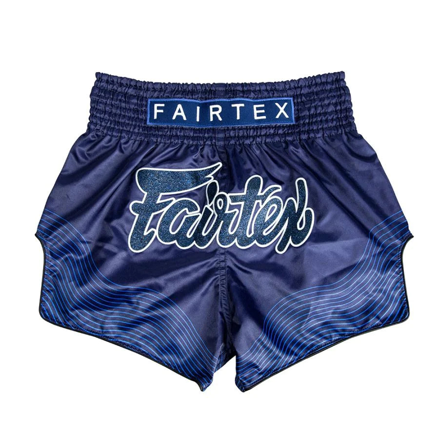 Fairtex BS1930 Blue Ocean Muay Thai Shorts Nak Muay Training