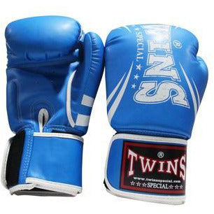 Twins Special Boxing Gloves FBGVS3-TW6 Blue | Nak Muay Training