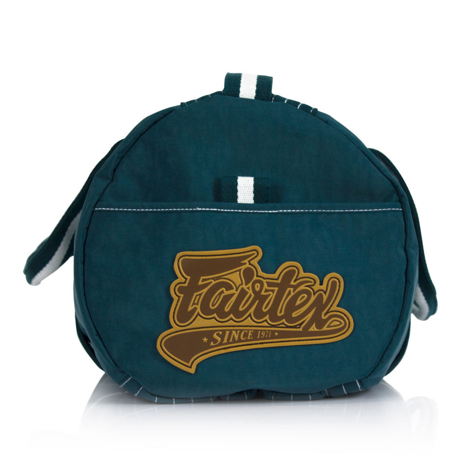 Fairtex BAG9 Green Retro Style Barrel Bag - Nak Muay Training - Muay tHAI