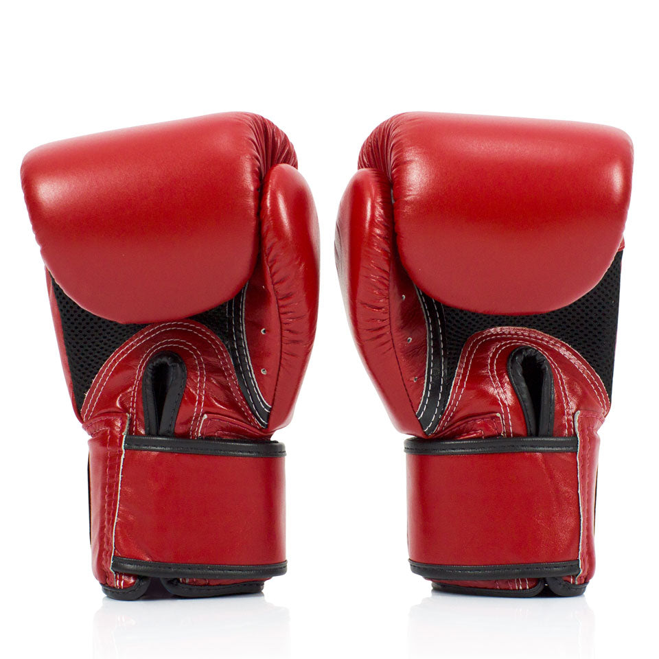 Fairtex BGV1-Breathable Red Universal Gloves - Nak Muay Training - Muay tHAI
