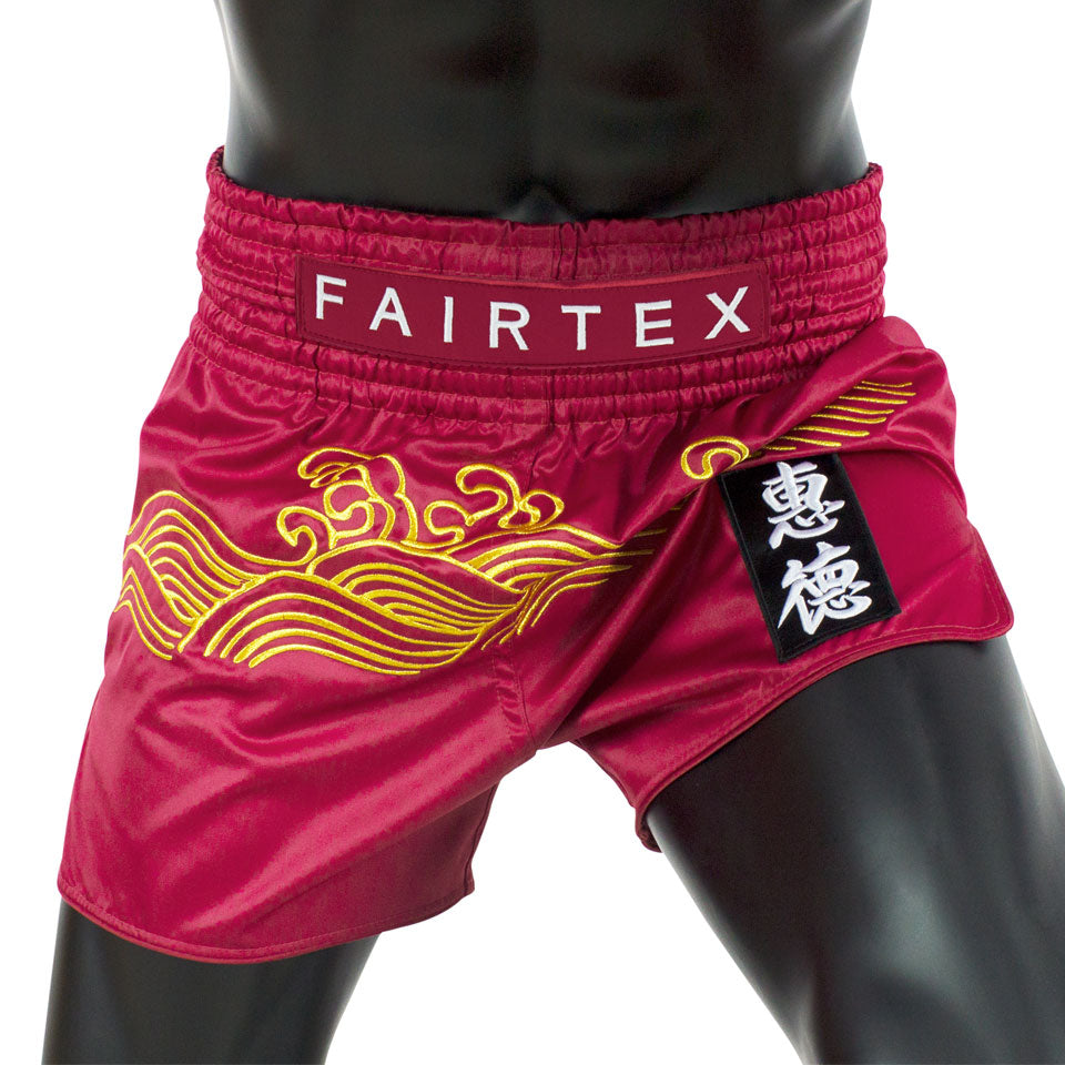 Fairtex BS1910 Golden River Muay Thai Shorts - Nak Muay Training - Muay tHAI