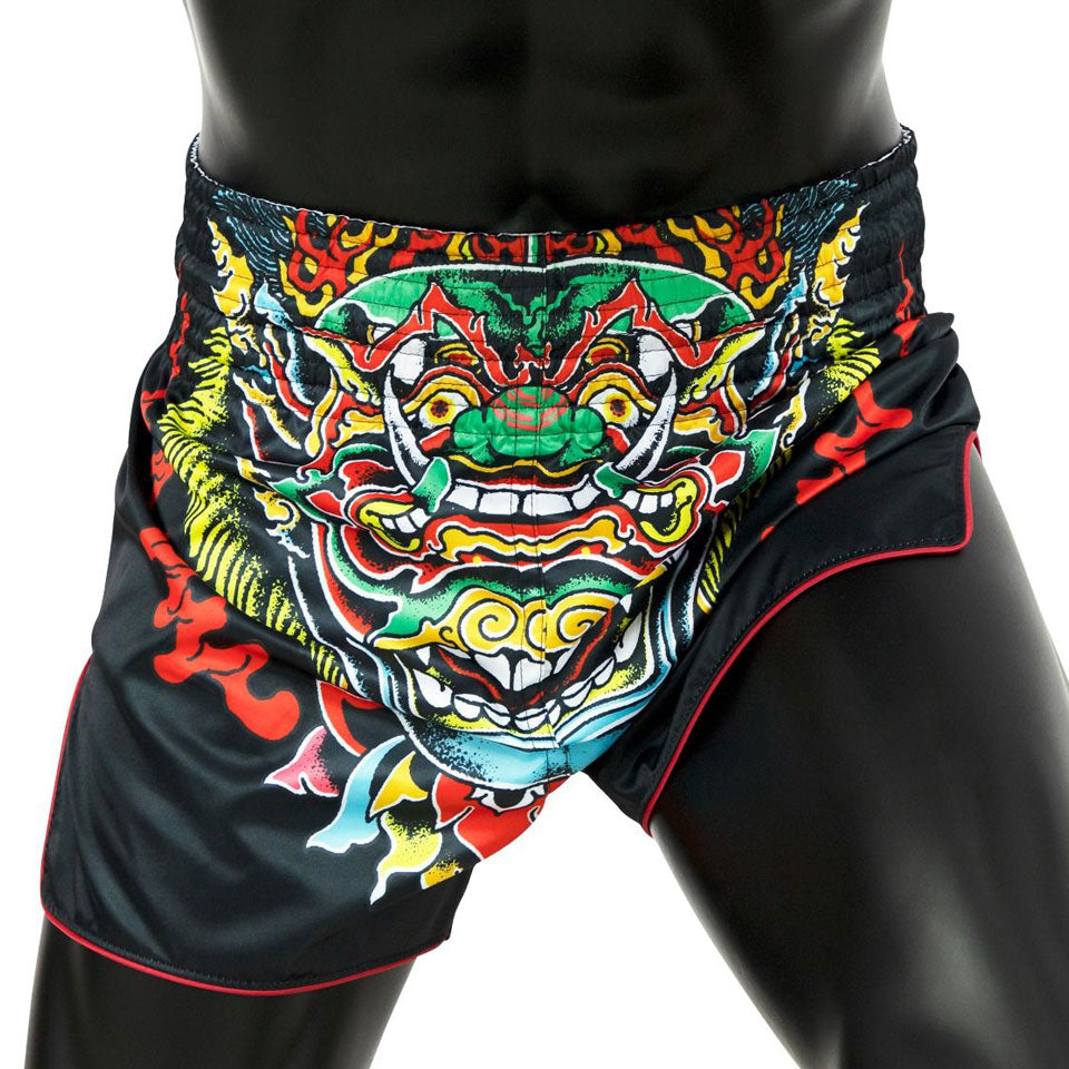 Fairtex BS1912 Kabuki Muay Thai Shorts - Nak Muay Training - Muay tHAI