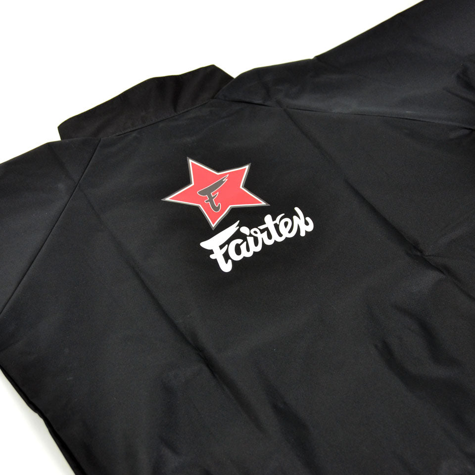 Fairtex VS2 Vinyl Sweat Suit Black - Nak Muay Training - Muay tHAI
