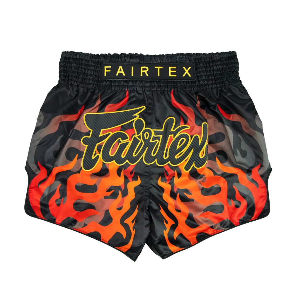 BS1921 Fairtex Volcano Slim Cut Muay Thai Shorts