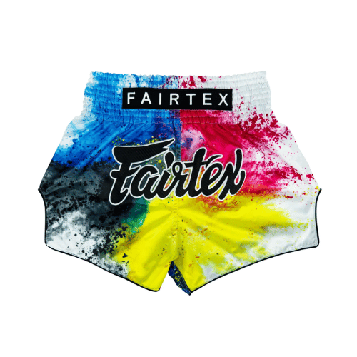 Fairtex BS1937 Acid Jazz White Muay Thai Shorts