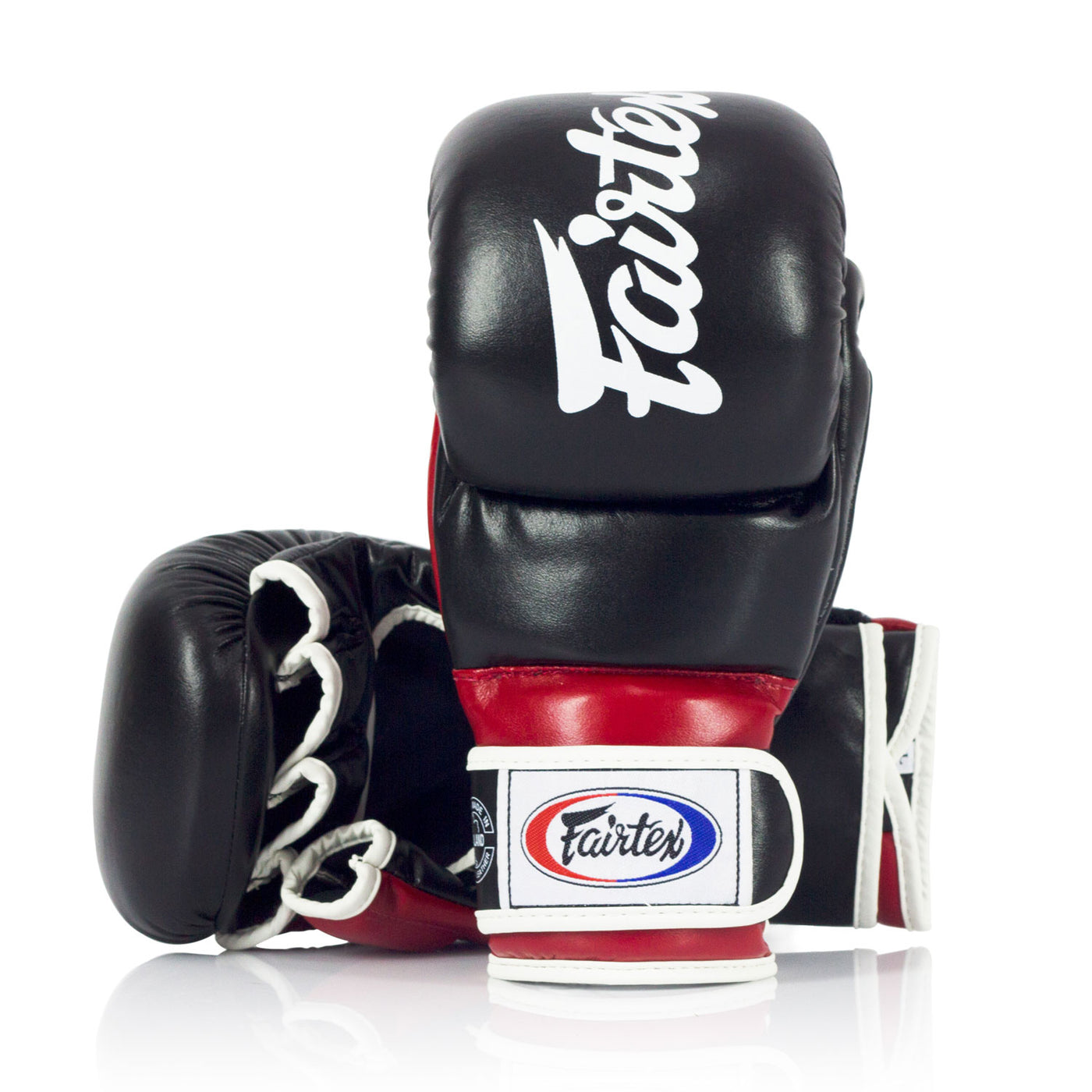 Fairtex MMA Gloves FGV18 Super Sparring Black-Red