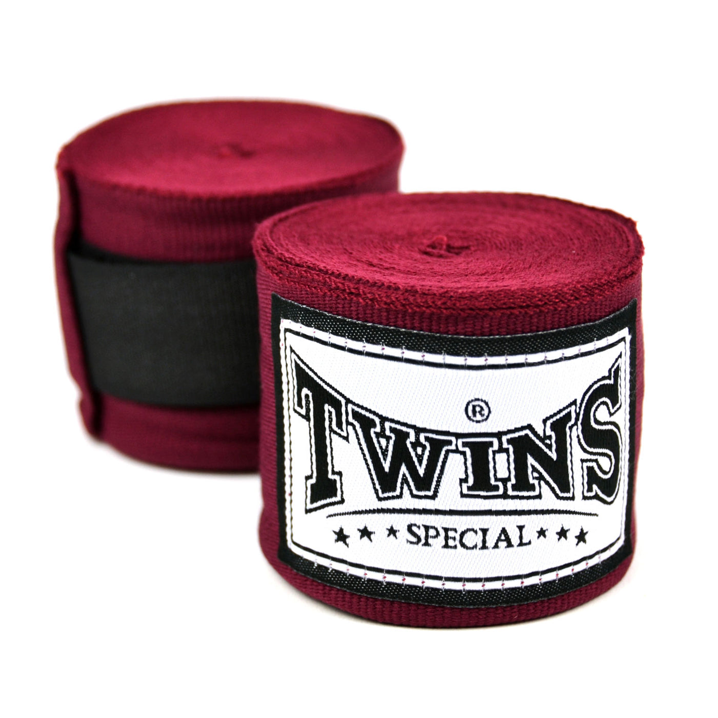 CH5 Twins 5m Maroon Premium Elastic Handwraps