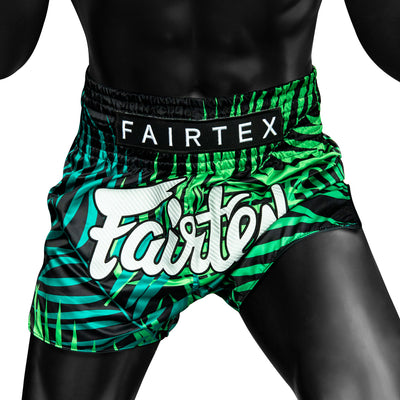 BS1945 Fairtex Deep Forrest Green Muaythai Shorts