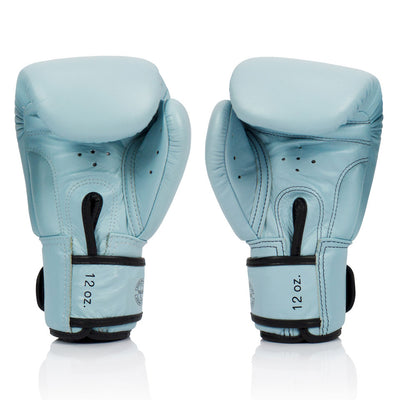 BGV20 Fairtex Pastel Blue Velcro Boxing Gloves