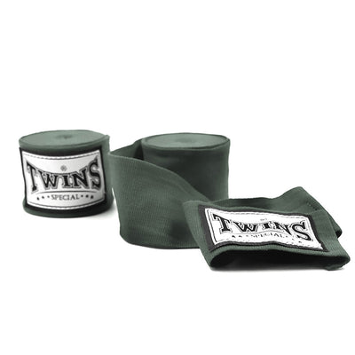 CH5 Twins 5m Olive Green Premium Elastic Handwraps