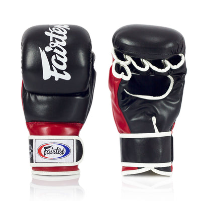 Fairtex MMA Gloves FGV18 Super Sparring Black-Red