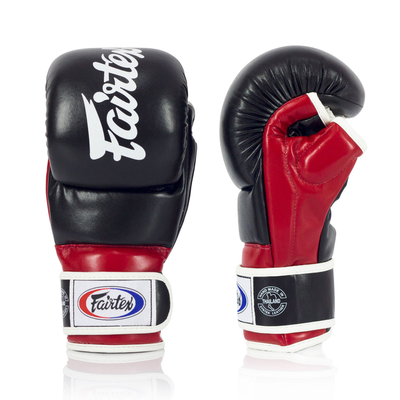 Fairtex MMA Gloves FGV18 Super Sparring Black-Red