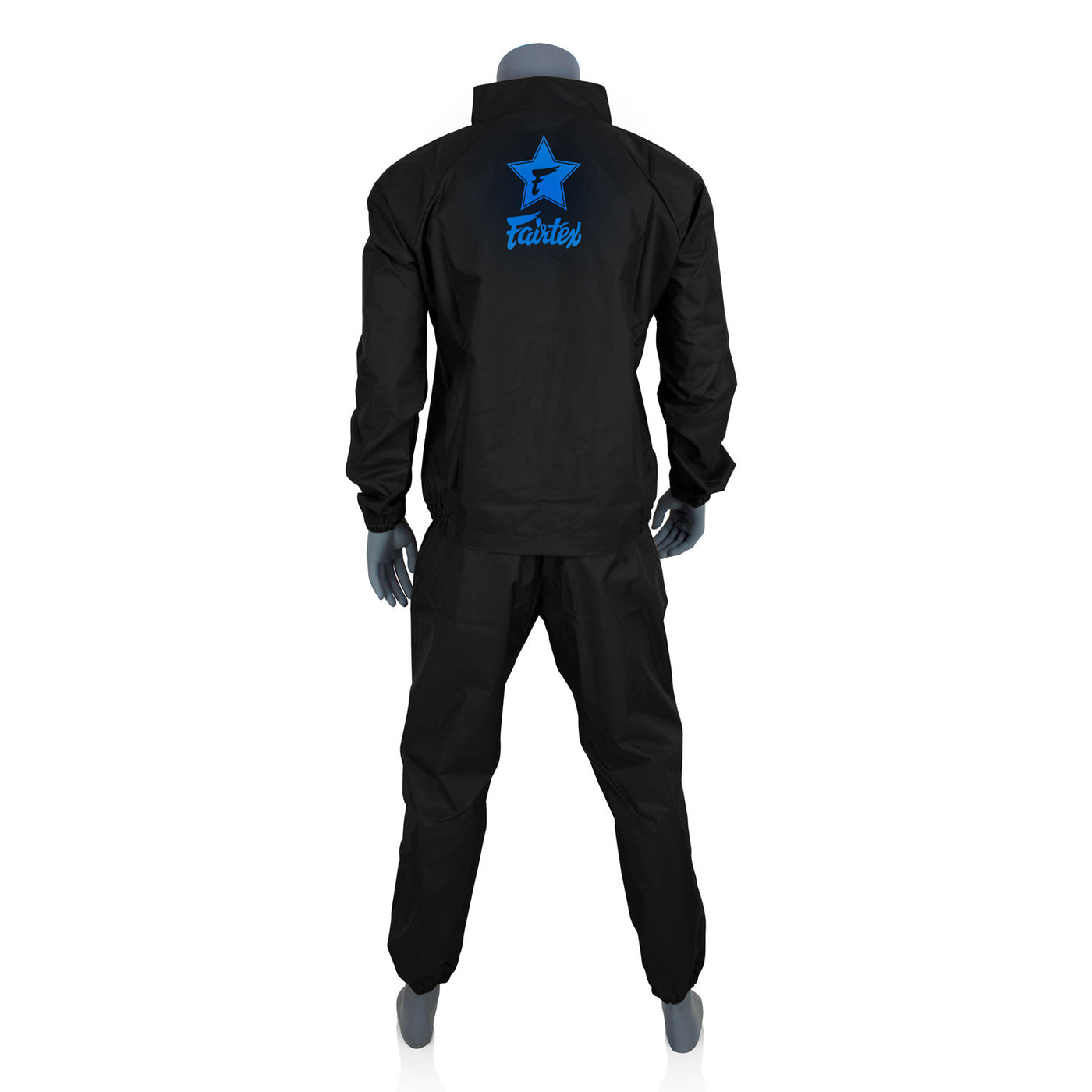 Fairtex VS3 Vinyl Sweat Suit Black Blue