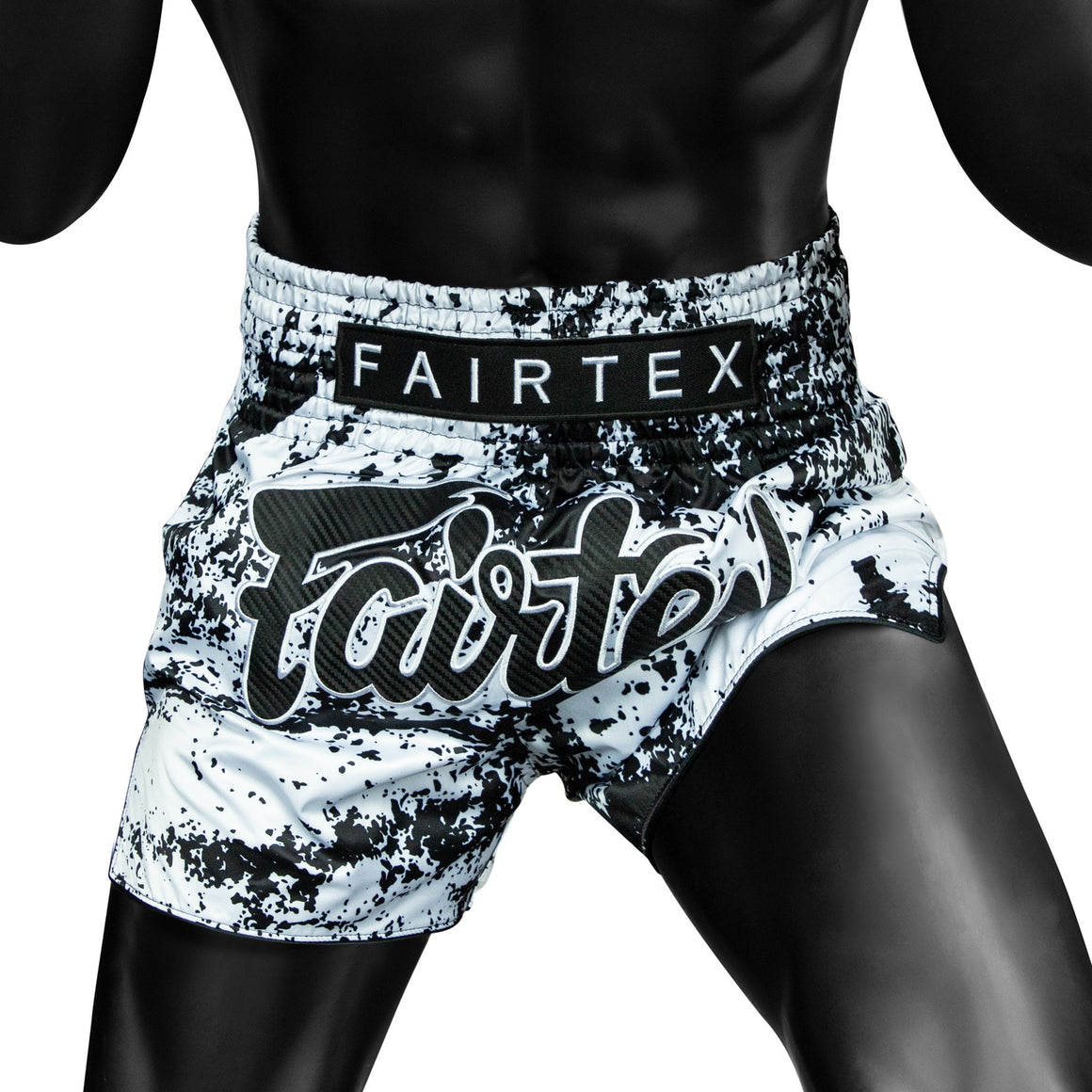 Fairtex BS1948 Grunge White Muay Thai Shorts