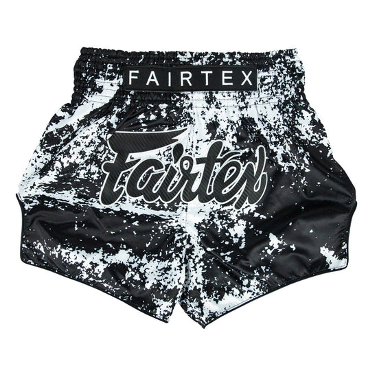 Fairtex BS1949 Grunge Black Muay Thai Shorts - Medium