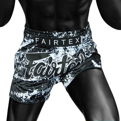 Fairtex BS1949 Grunge Black Muay Thai Shorts