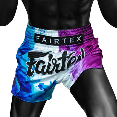 Fairtex BS1950 White Tech House Muay Thai Shorts