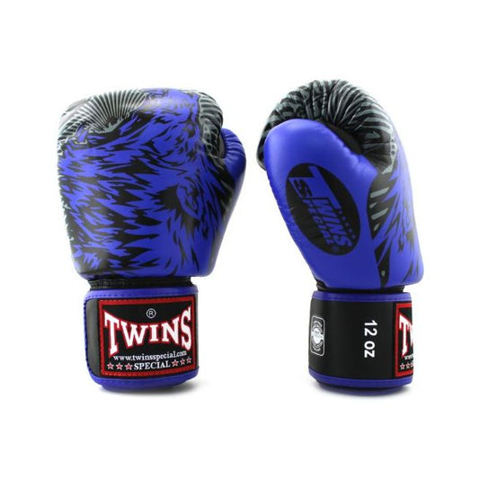Twins Special Boxing Gloves FBGVL3-50 Black/Blue