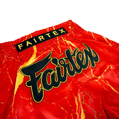 Fairtex BS1946 Inferno Red Muay Thai Shorts