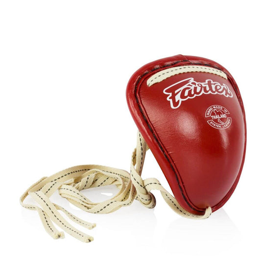 Fairtex Muay Thai Steel Cup GC2 Groin Guard Red