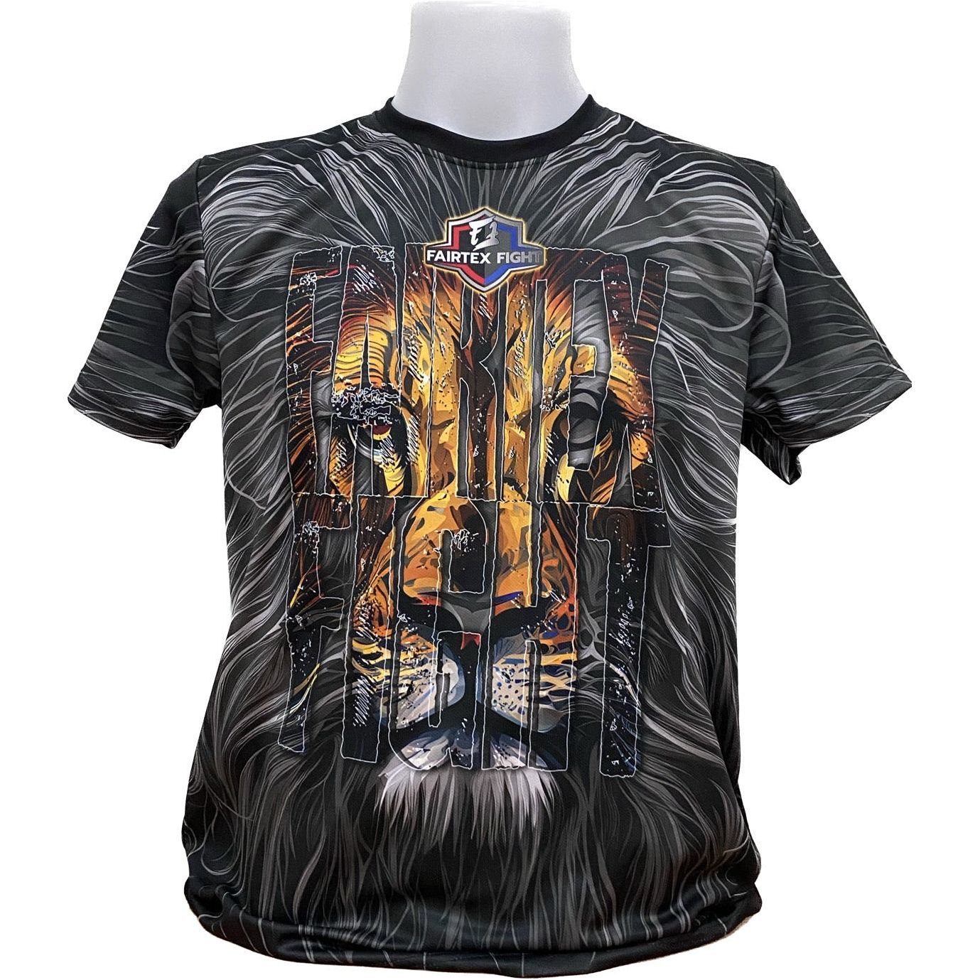 Fairtex Fight T-Shirt Lion Black