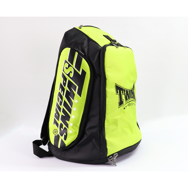 Twins Special BAG5 Green Convertible Rucksack - Nak Muay Training