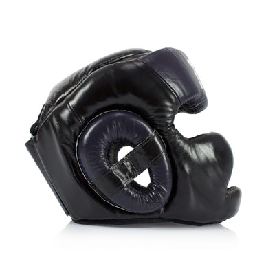 Fairtex HG13 Black-Blue Full Coverage Headguard