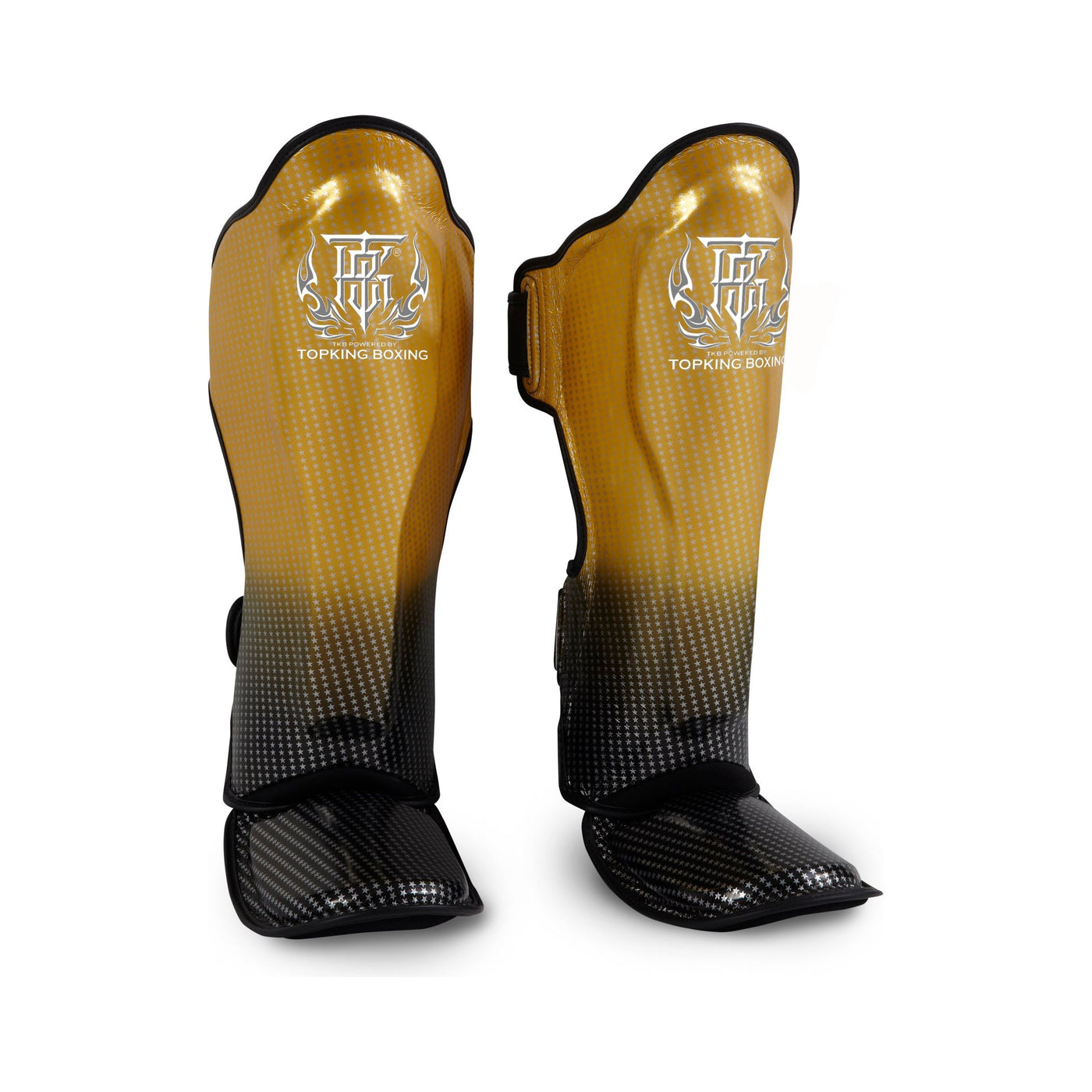 Top King TKSGSS-01 Super Star Shin Guards Gold