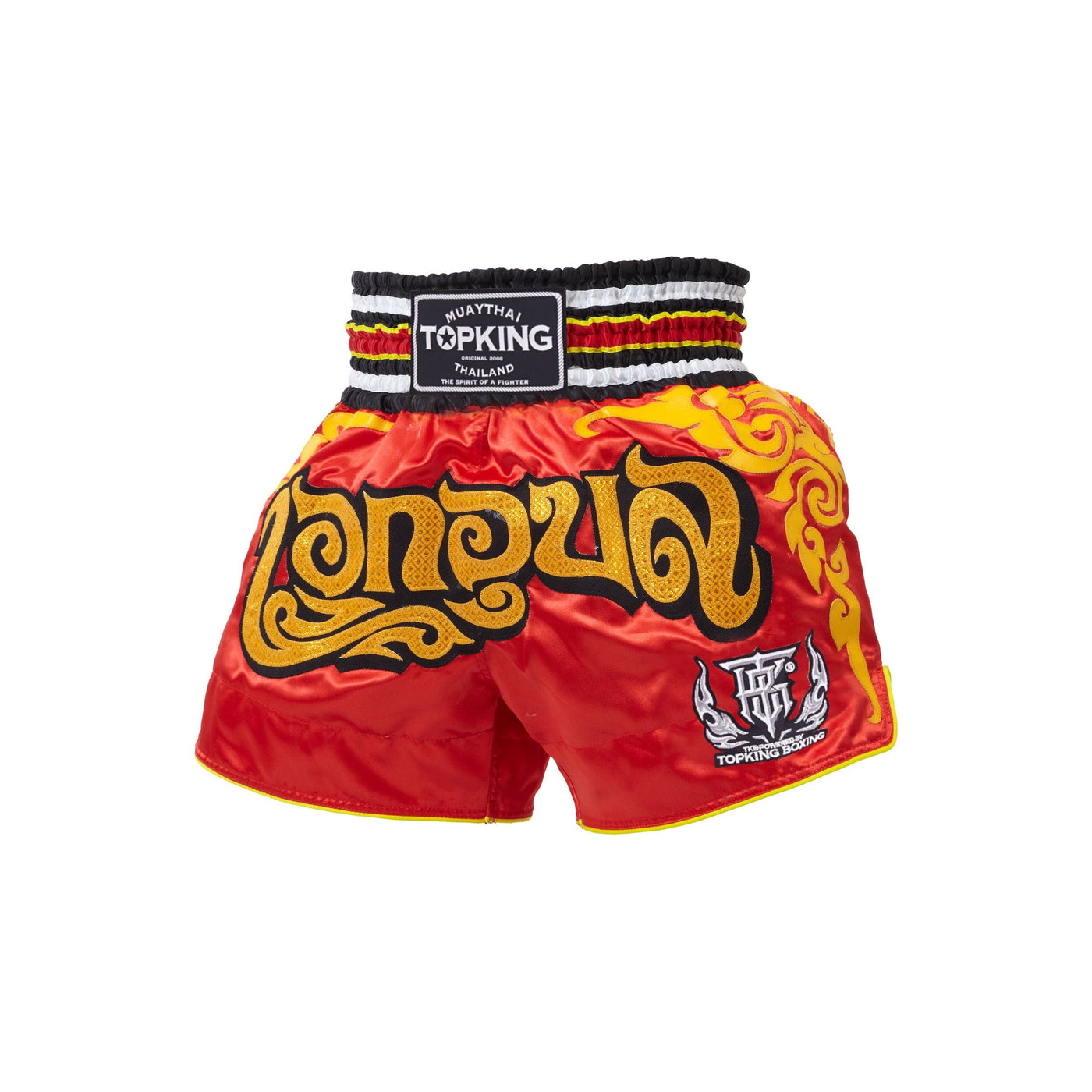 Top King TKTBS-050 Muay Thai Shorts Eak Ubol Red