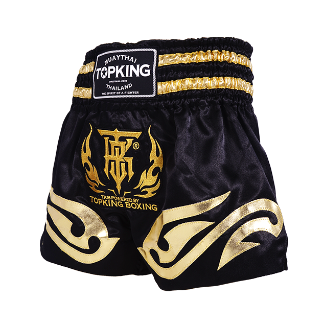Top King TKTBS-095 Muay Thai Shorts Black