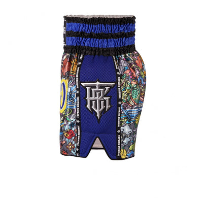 Top King TKTBS-223 Muay Thai Shorts Blue