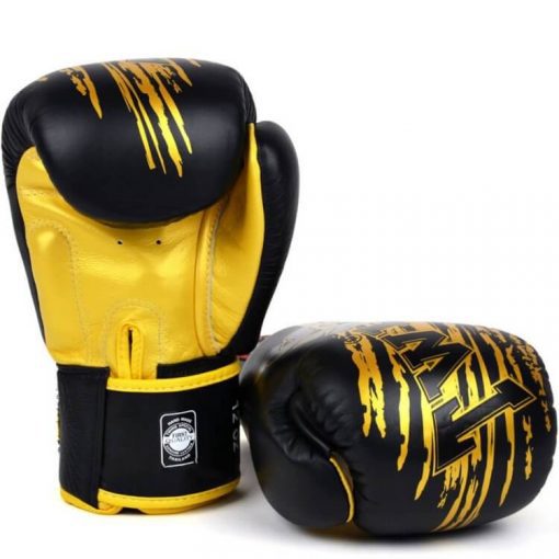 Twins Special Boxing Gloves FBGV-TW3 Black/Gold