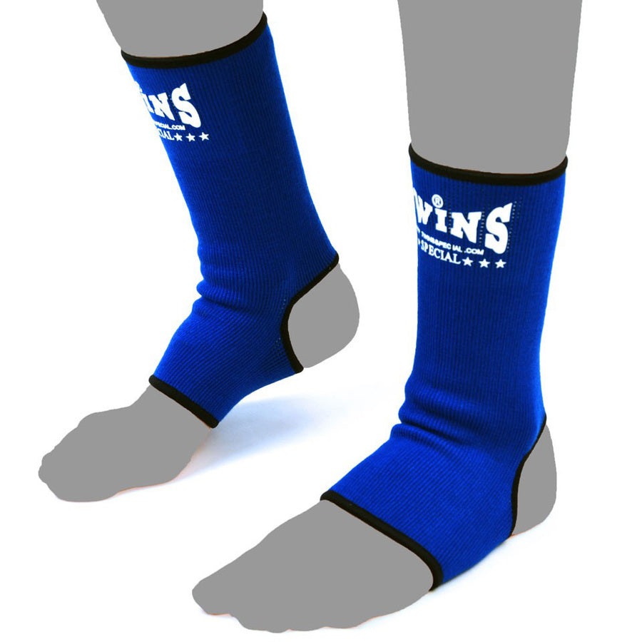 Twins Special AG1 Blue Ankle Supports - Nak Muay Training
