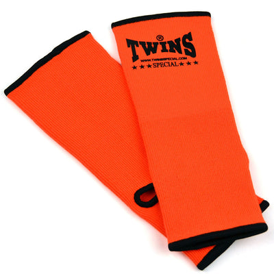Twins Special AG1 Orange Ankle Supports - Nak Muay Training