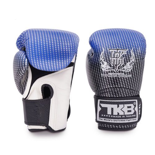 Top King Boxing Gloves TKBGSS-01 Super Star “Air" Blue Black