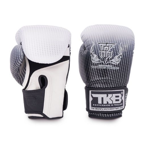 Top King Boxing Gloves TKBGSS-01 Super Star “Air" Silver Black