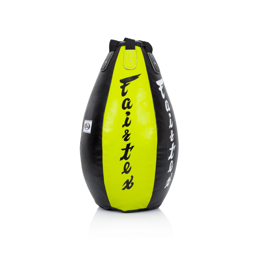 Fairtex HB15 Super Teardrop Bag Black Green (Unfilled)