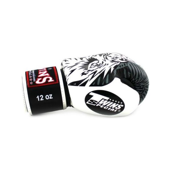 Twins Special Boxing Gloves FBGVL3-50 Black/White
