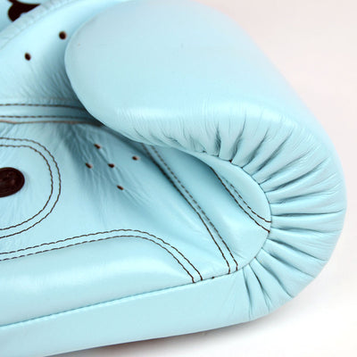 BGV20 Fairtex Pastel Blue Velcro Boxing Gloves