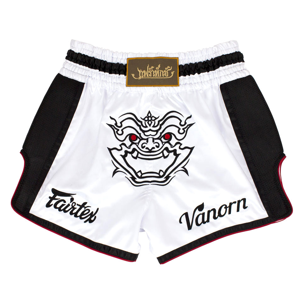 Fairtex BS1712 Vanorn Slim Cut Muay Thai Shorts - Nak Muay Training - Muay tHAI