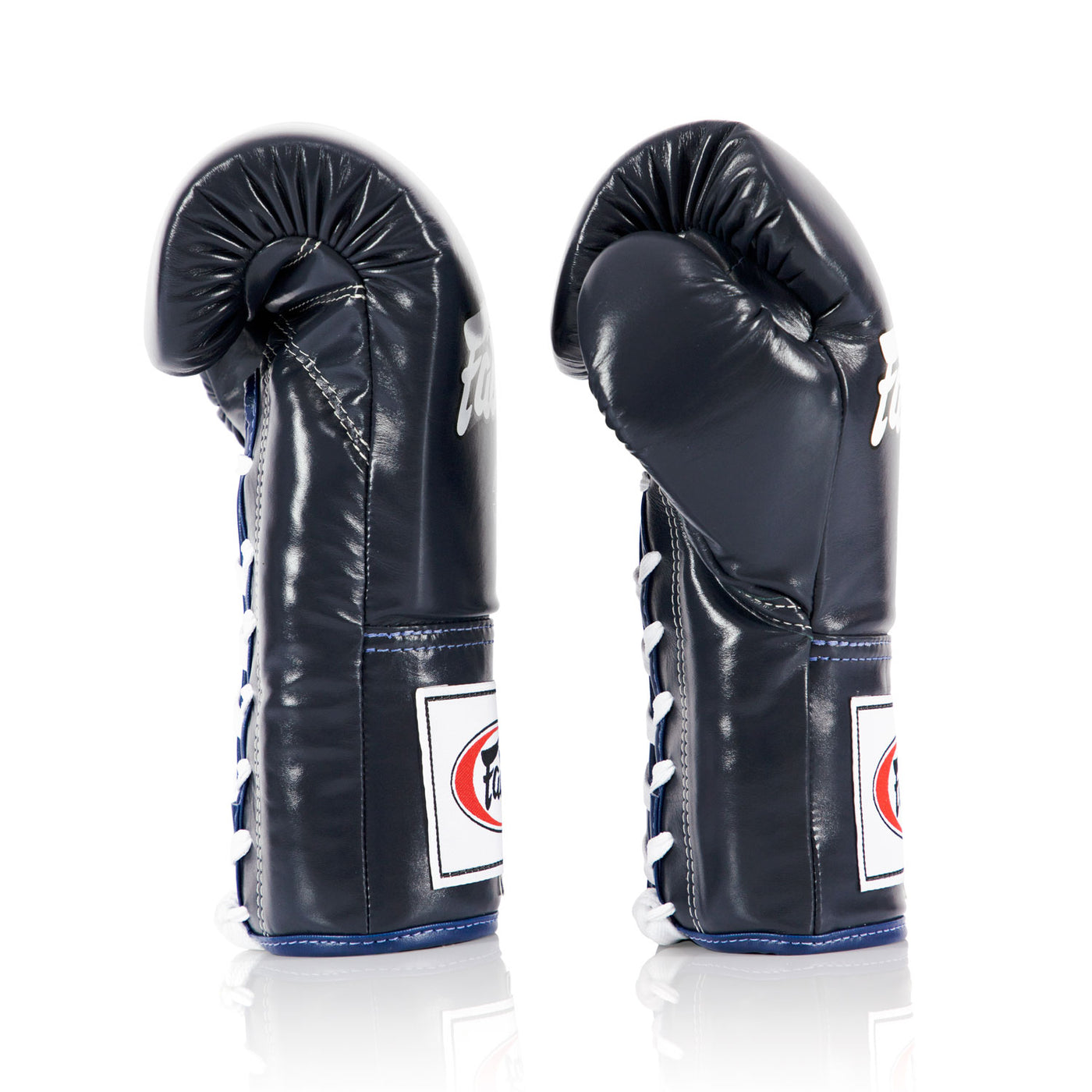 Fairtex Pro BGL 6 Blue Lace-Up Boxing Gloves