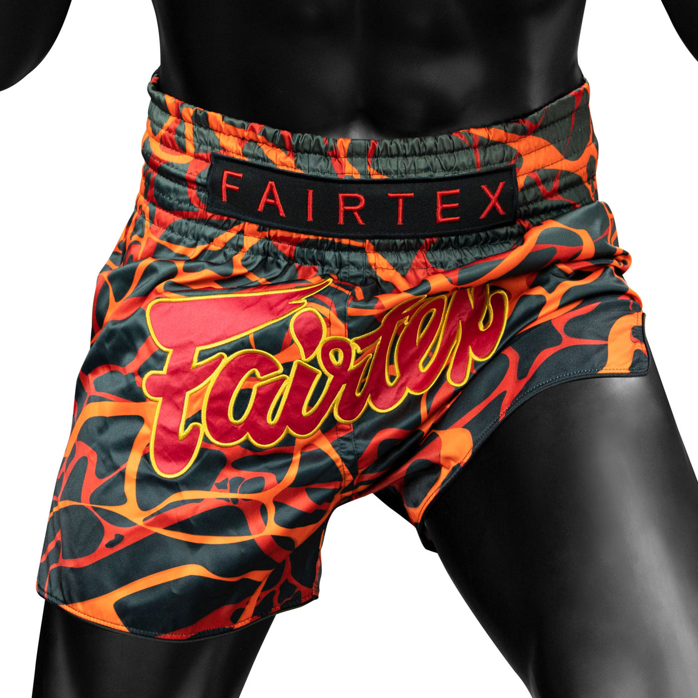 BS1926 Fairtex Magma Muaythai Shorts Red