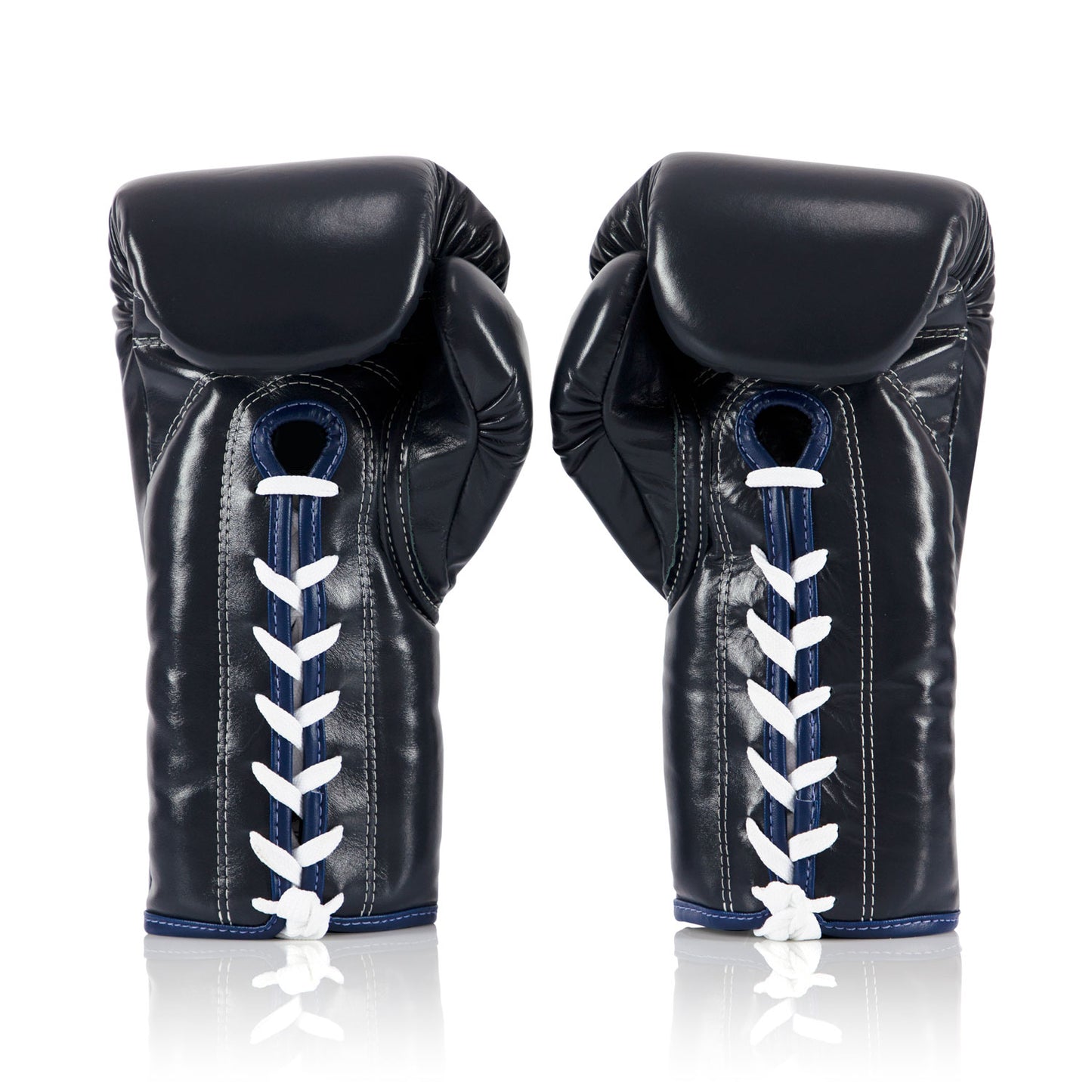 Fairtex Pro BGL 6 Blue Lace-Up Boxing Gloves