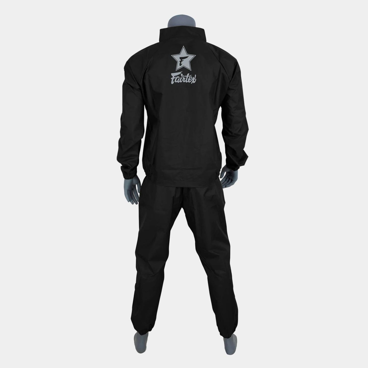 Fairtex VS3 Vinyl Sweat Suit Black Grey