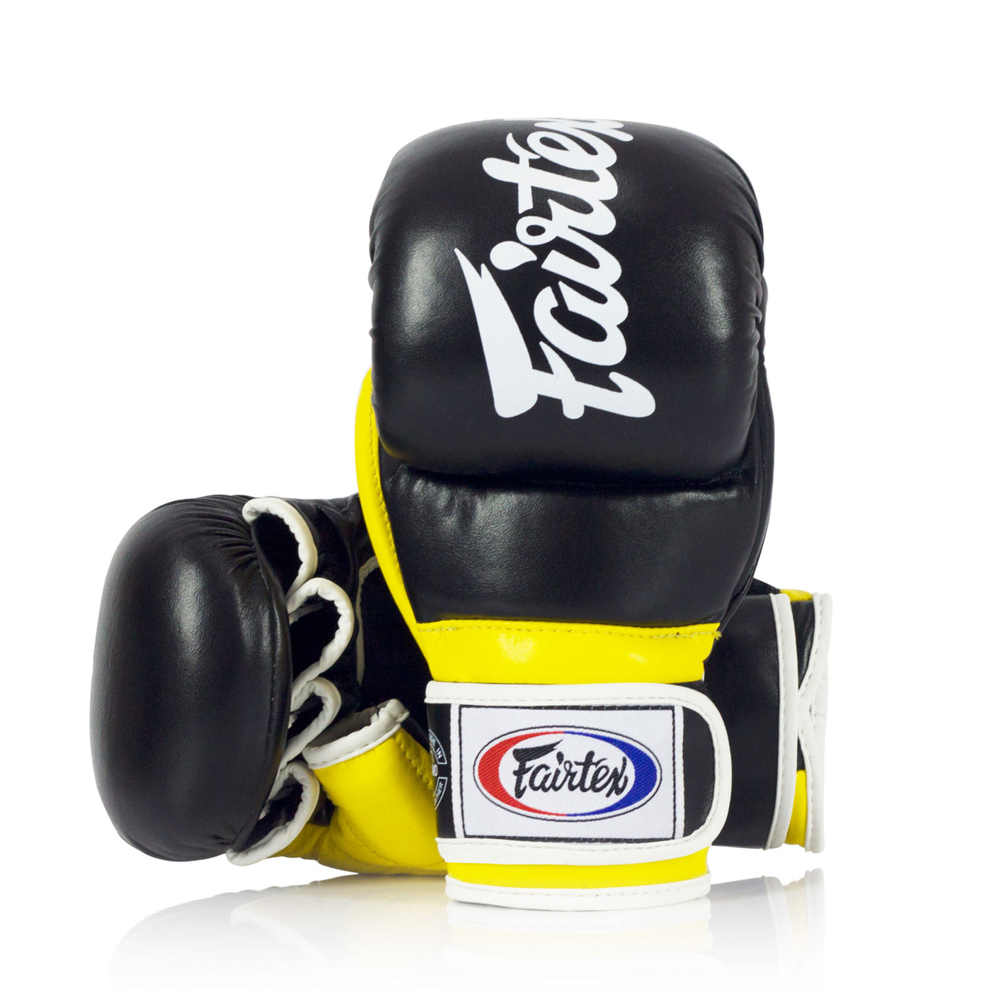 Fairtex MMA Gloves FGV18 Super Sparring Black-Yellow