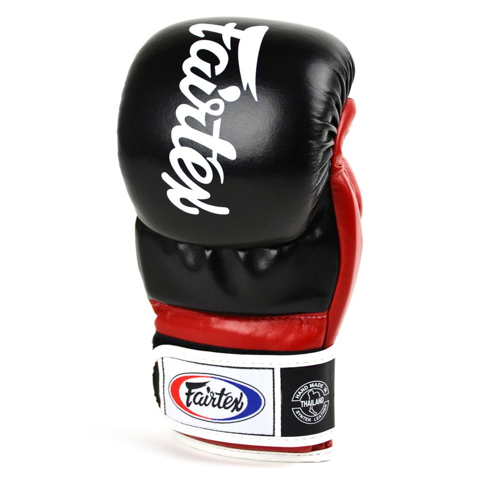 Fairtex MMA Gloves FGV18 Super Sparring Black-Red