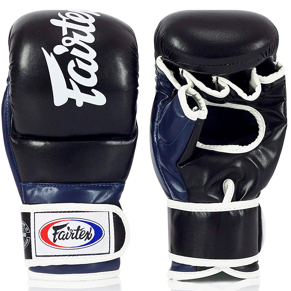 Fairtex MMA Gloves FGV18 Super Sparring Black-Blue